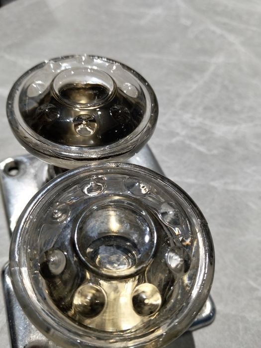 Две ручки стекло ссср