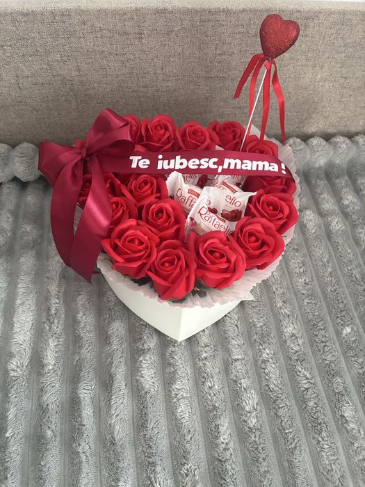 Buchete trandafiri de sapun