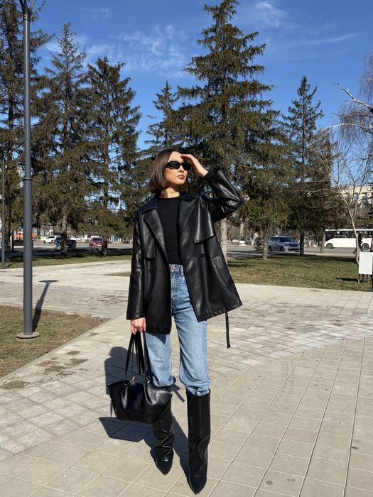 Сапоги-трубы демисезонные