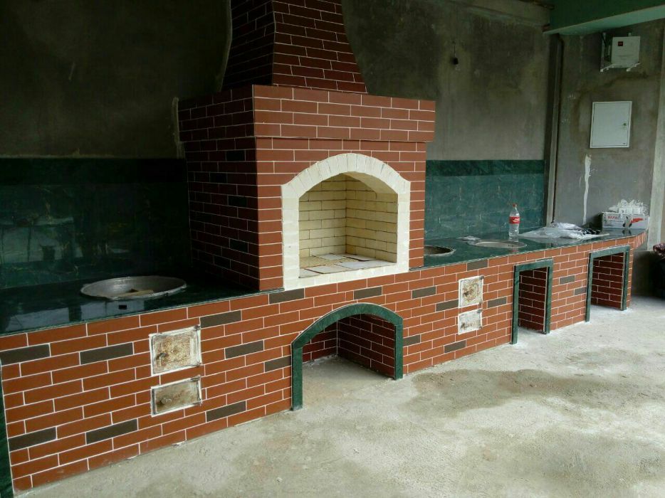 Летние кухни. Камин. Очаги. Барбекю