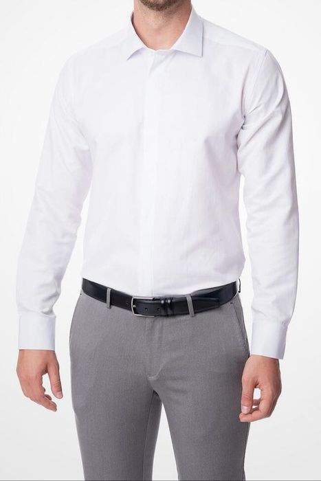 Мъжки костюм Lazarini Royal colour светло син