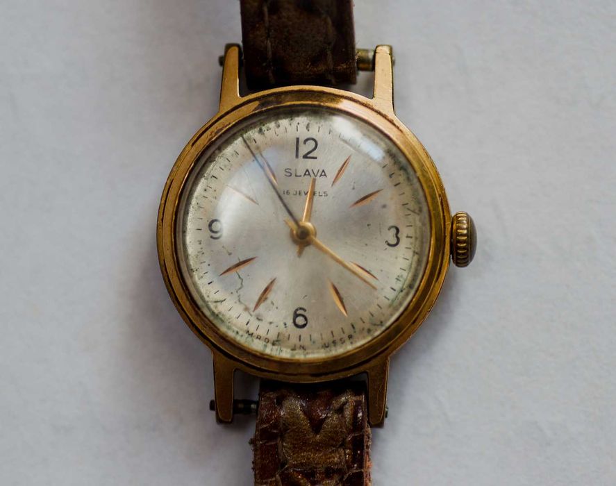 Ceas dama Slava mecanic vintage