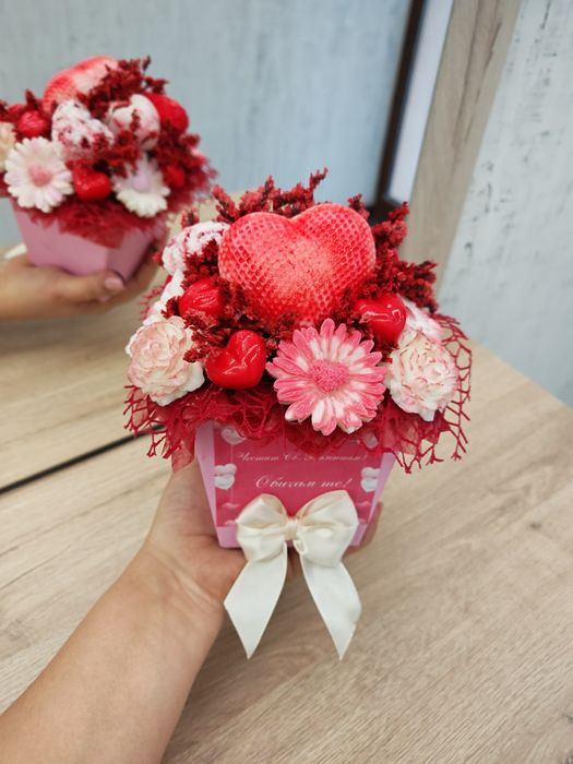 Букети от соеви свещи