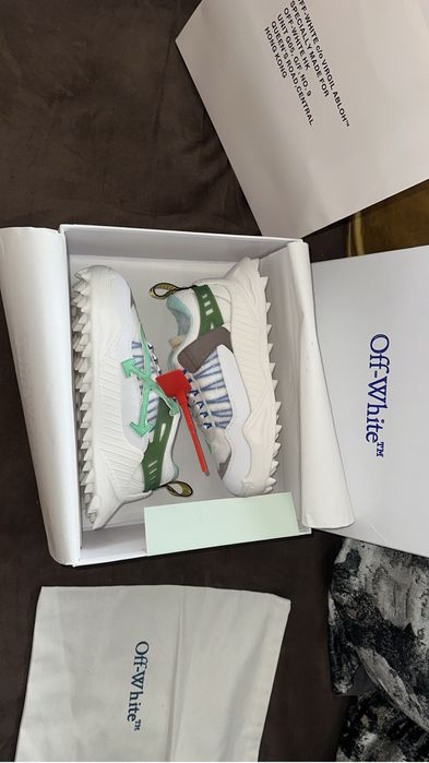 Off-White Odsy-1000 White Pale Green