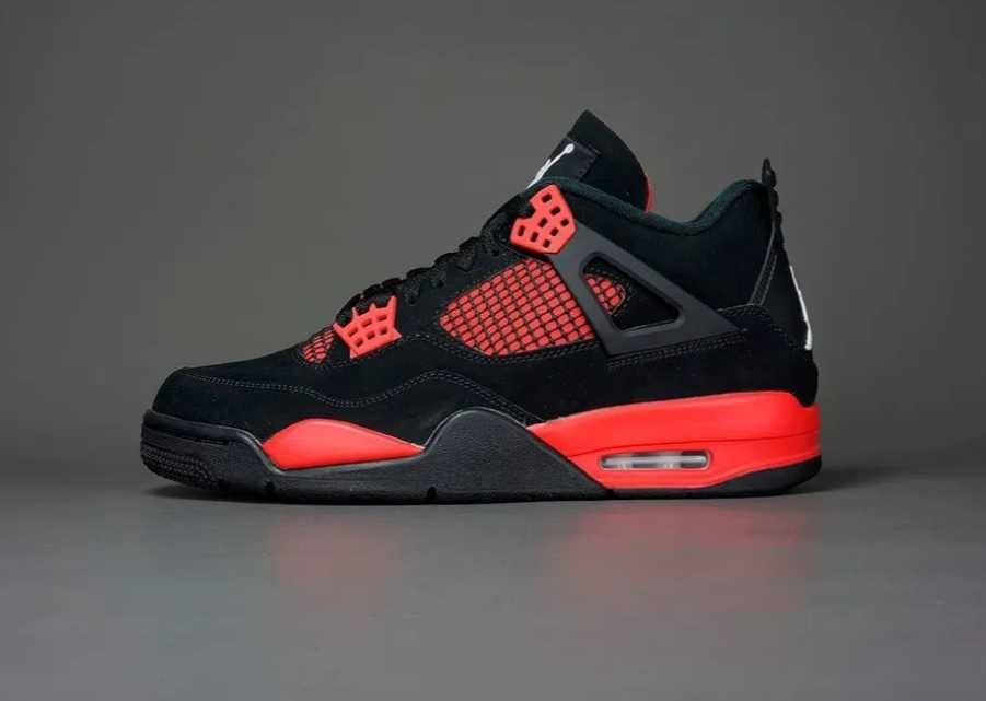 Air Jordan 4, Jordan 4 Red Thunder, маратонки NIKE НАИК Джордан