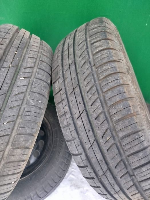 Продам диски с резиной r14. 4/100