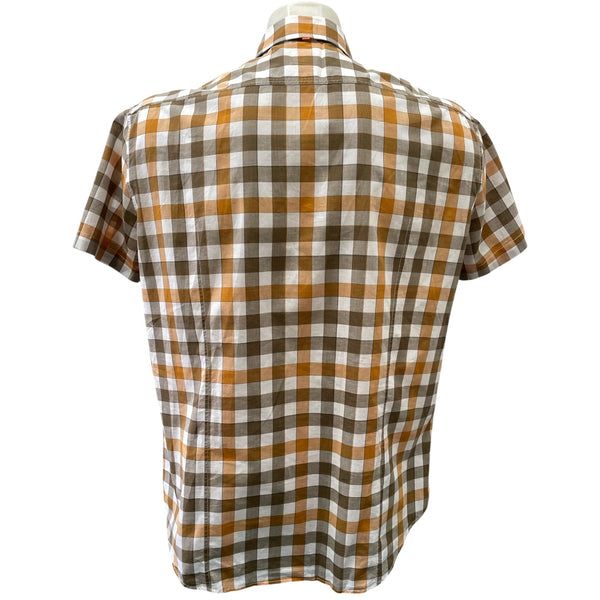 Мъжка карирана риза HUGO BOSS | XL