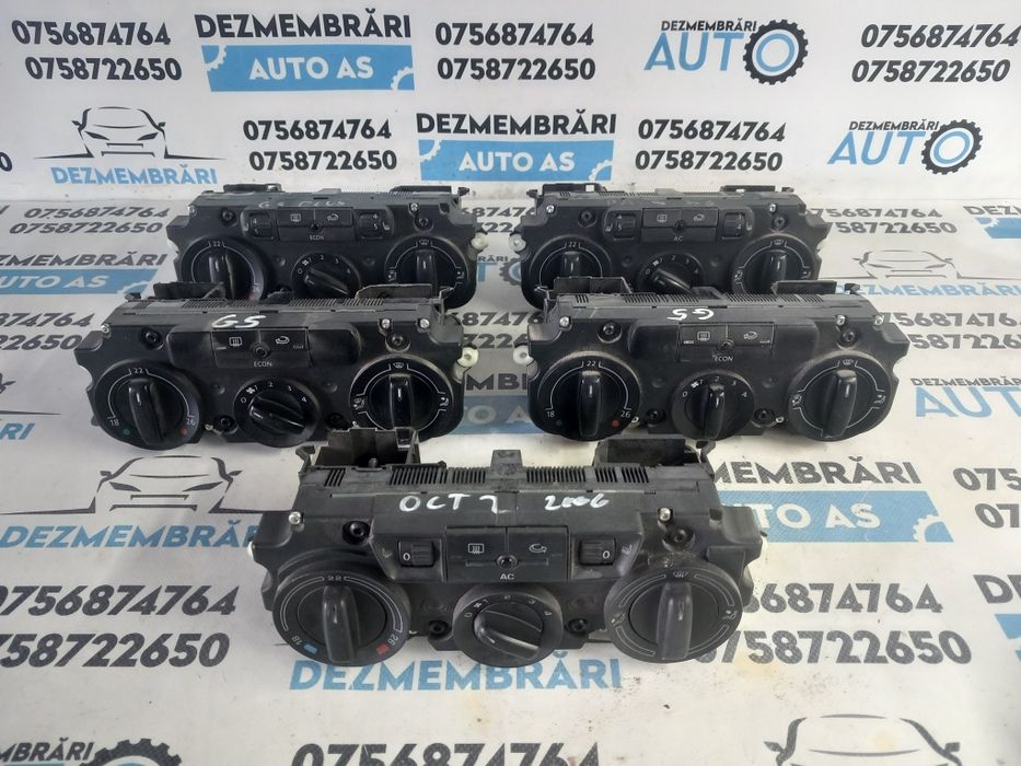 Panou Modul Unitate Comanda AC Climatronic vw Golf 5 Passat b6 Octavia
