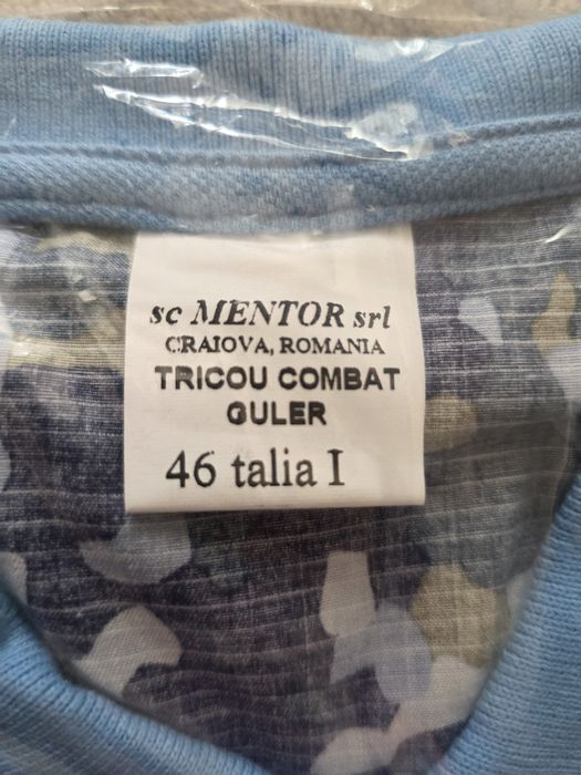Vand tricouri combat albastre sigilate
