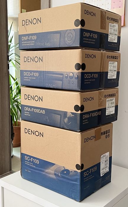 Sistem Audio Hi-Fi Denon (Set Complet, Nou, Testat)