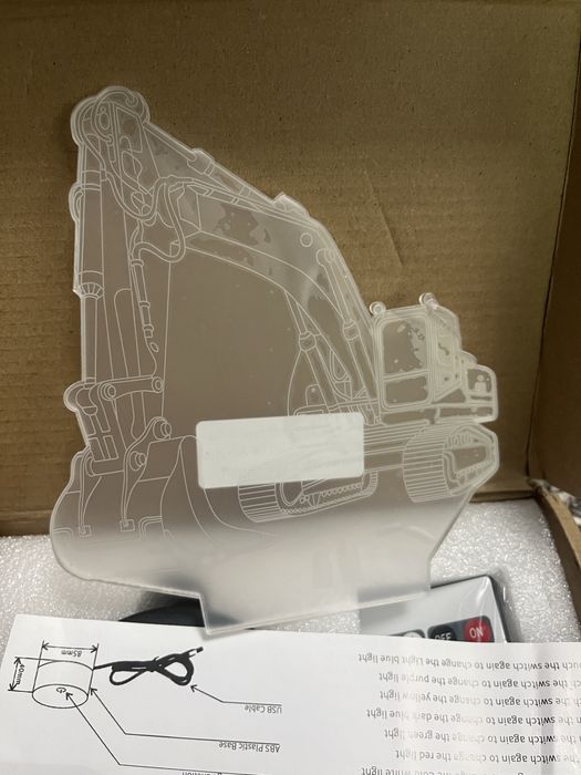 3d нощна лампа за деца