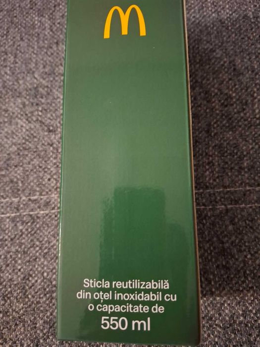 Sticla McDonald's reutilizabila din otel inoxidabil - NOUA