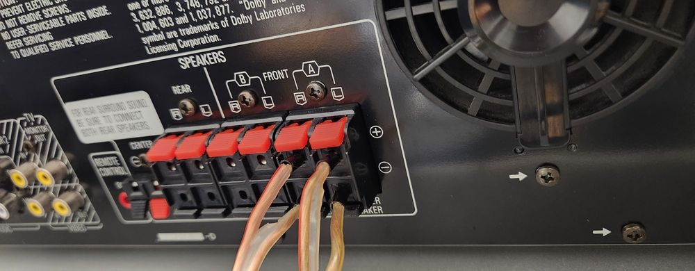 Sistem Receiver Technics cu telecomandă