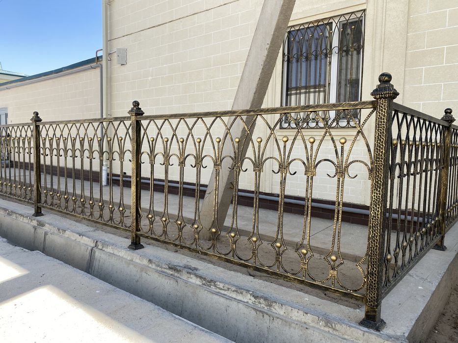 РЕШЕТКА на окна кованые перила навесы панжара ограждение забор