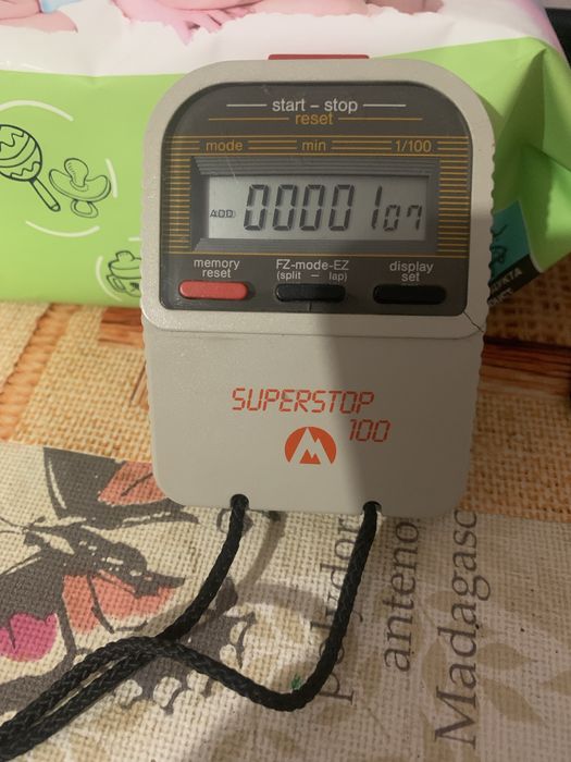Хронометър Superstop 100, Работещ