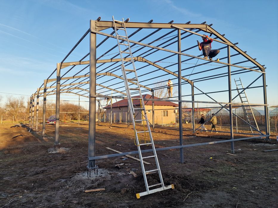 Structurale hala metalice montaj sau fara montaj ce include ferme,Sta