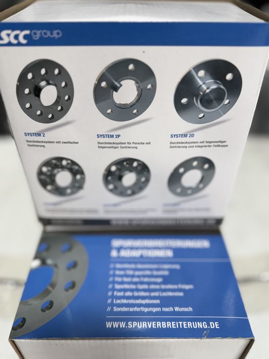 2 Distantieri SCC Germania 5x120 grosime 30 mm BMW F certificare TUV