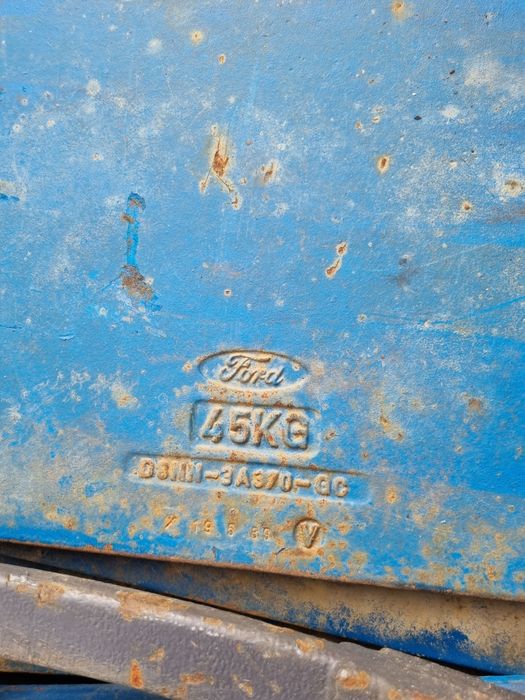 Greutăți tractor Ford 45kg — poza 2