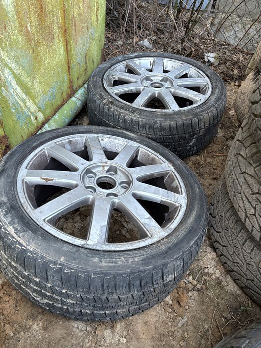 Джанти с гуми 17ки 5х112 57.1