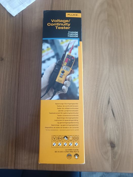 Fluke T150 VDE – Tester de tensiune și continuitate – Nou, sigilat