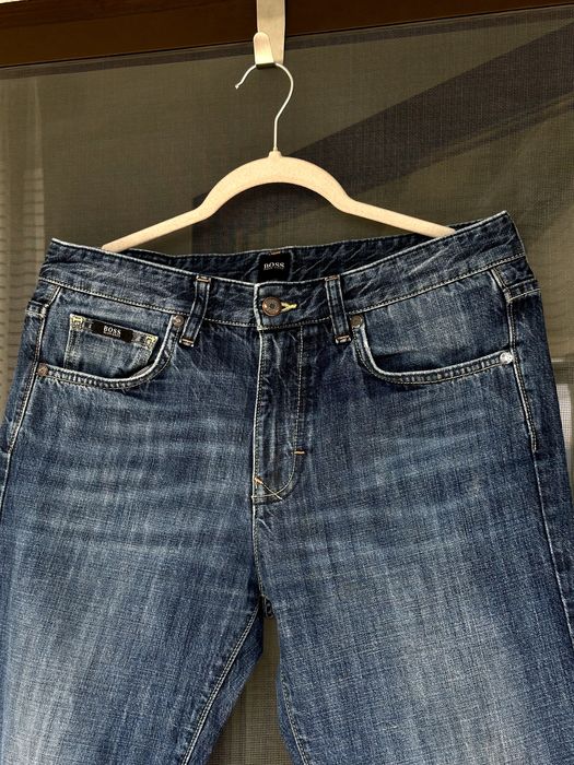 Мъжки дънки Hugo Boss (Kansas Regular Fit) - размер W32 / L34, Отлично състояние