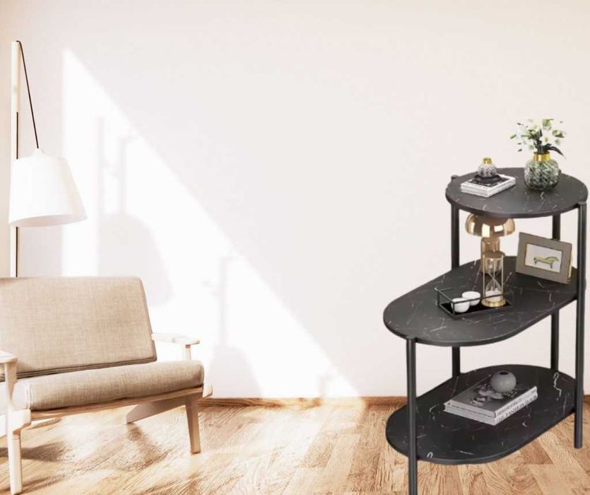 Компактна холна масичка с 3 рафта