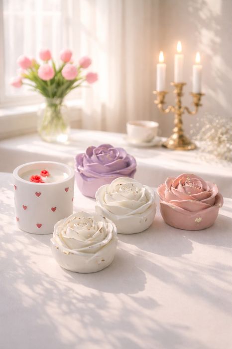 Свечи подарок на 8 марта