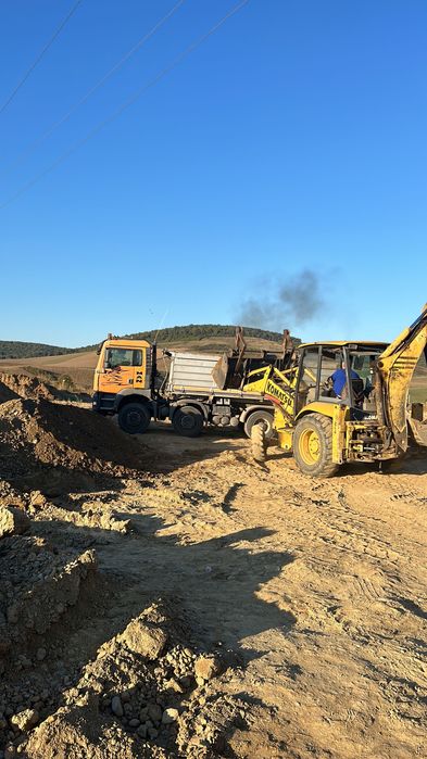 Transport basculabil-sort, balast, nisip, piatra sparta, cereale