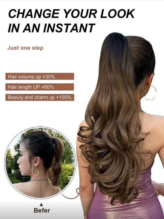 Екстеншъни за коса