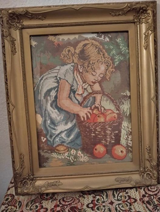 Гоблен - Ябълкоберачката