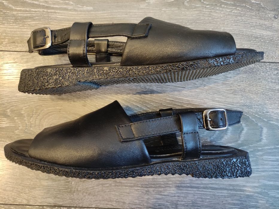 Дамски сандали естествена кожа