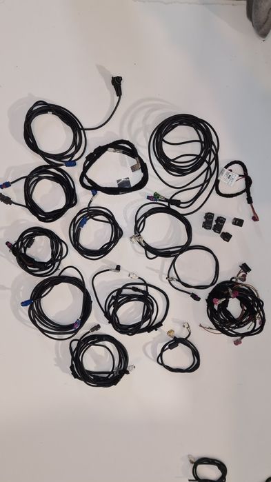 Cablu coaxial camera, display CIC, USB, NBT BMW E90 E60 F10 F01 E70 F3