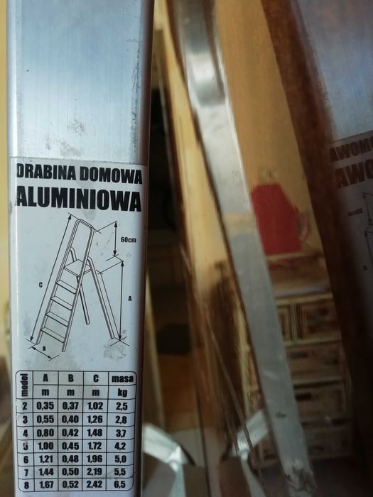 Стълба CASA SI , 4 стъпала, Алуминиева