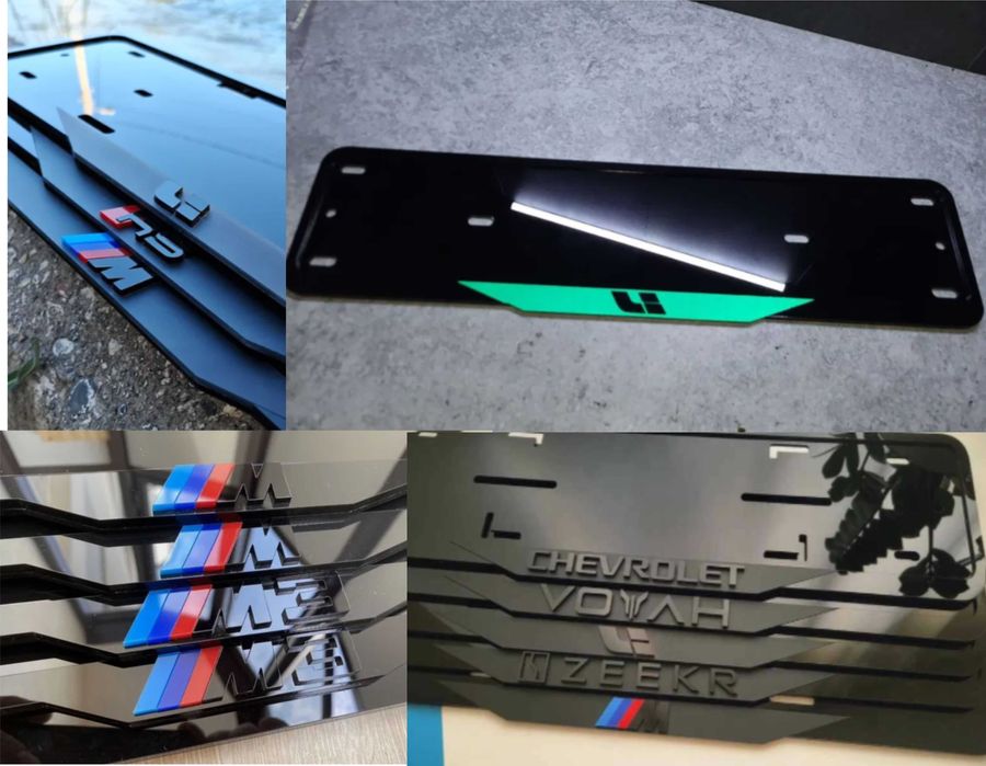 Рамка Подномер ваша любая надпись