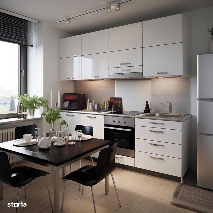Apartament 2 camere de vanzare, modern compartimentat, acces metrou