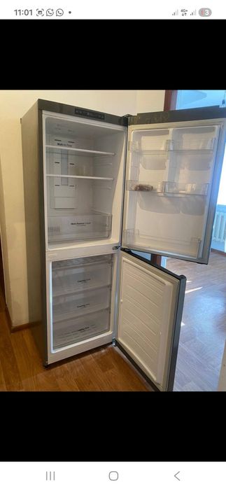 Холодильник Элджи серый рабочая Доставка есть