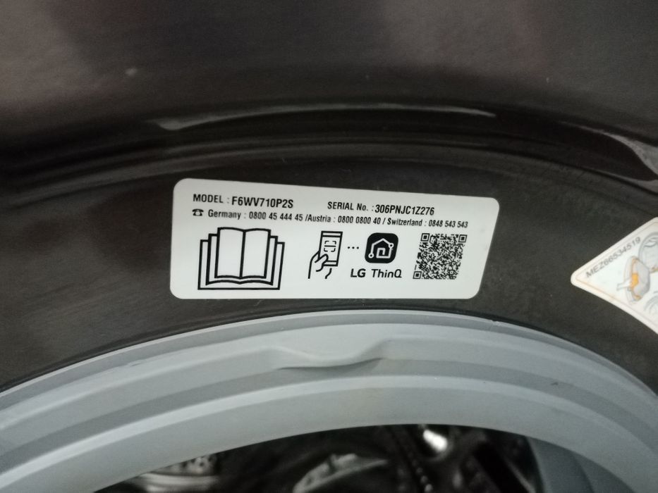 Mașina de spălat rufe LG thinq 10.5 kg