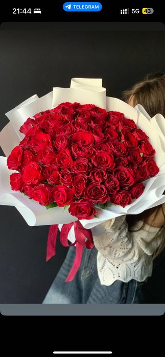 Букета розы доставка цветов