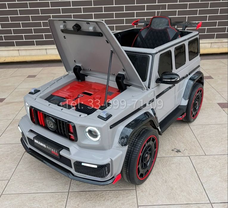 Детский электромобиль Brabus Rocket 900 | 4x4 EVA колёса, от 1-6 лет