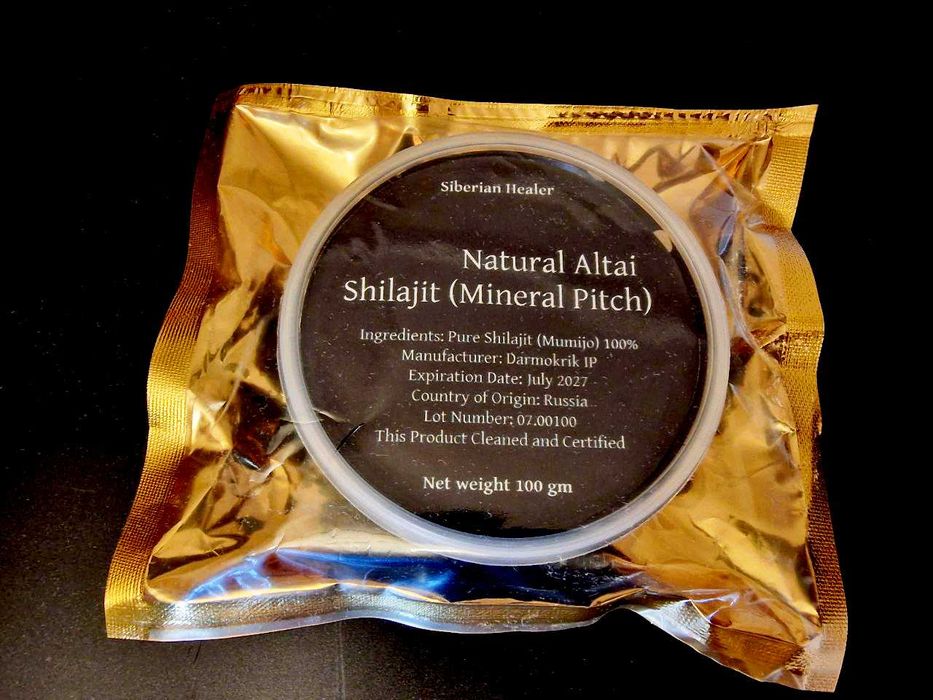 Shilajit Rasina Pura – Pasta Shilajit - Mumio – Acid Fulvic