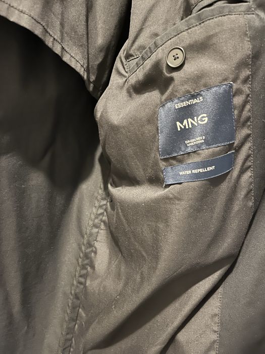 Trench Mango bumbac negru Nou