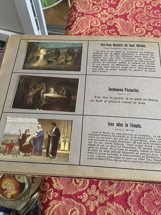 Istoria Biblica carte foarte veche