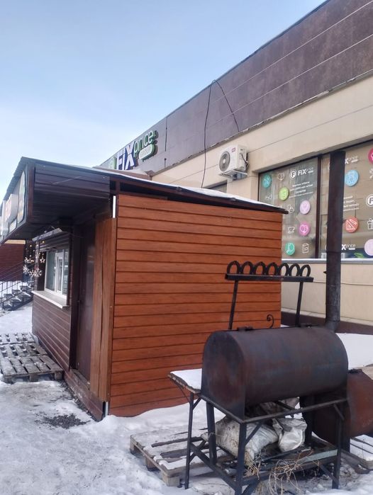 Павельон с оборудованием