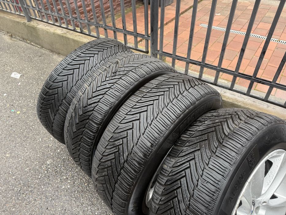 Jante iarna bmw f10 / f11  225 55 17 Michelin Alpin 6 profil de iarna