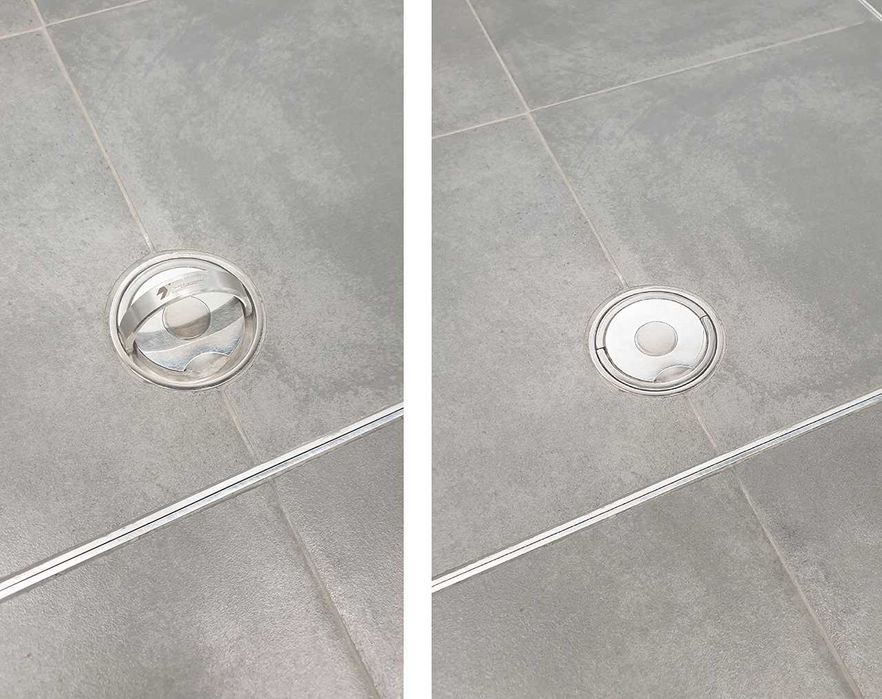 Напольный люк ревизионный с ручками/винтами