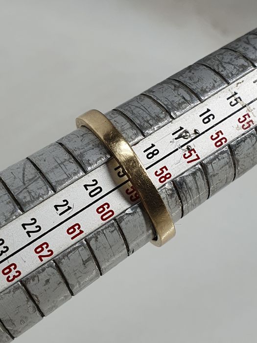 Inel din aur de 14K tip Tiffany – mărime 59 – 2,15 g