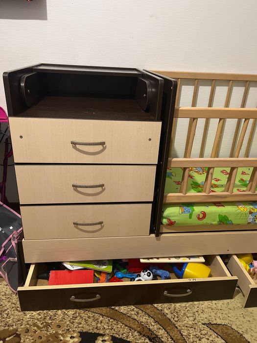 Детская кроватка трансформер