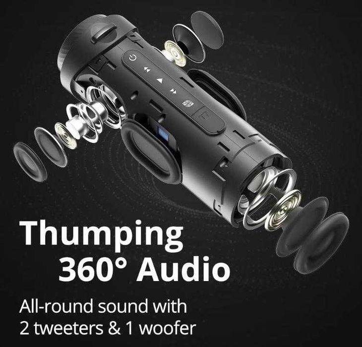 Tronsmart T7 30W Водоустойчив Спортна Тонколона Колело Велосипед Мотор