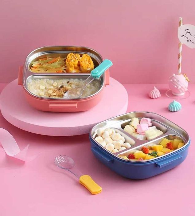 Нова термо Кутия Купа за течна и твърда храна сандвичи Стомана Без PBA