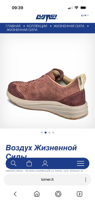 Трекинговые ботинки Lomer